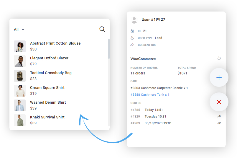 WooCommerce Cart Management